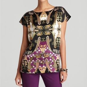 Vince Camuto Ornate Paisley Blouse, Sz. M